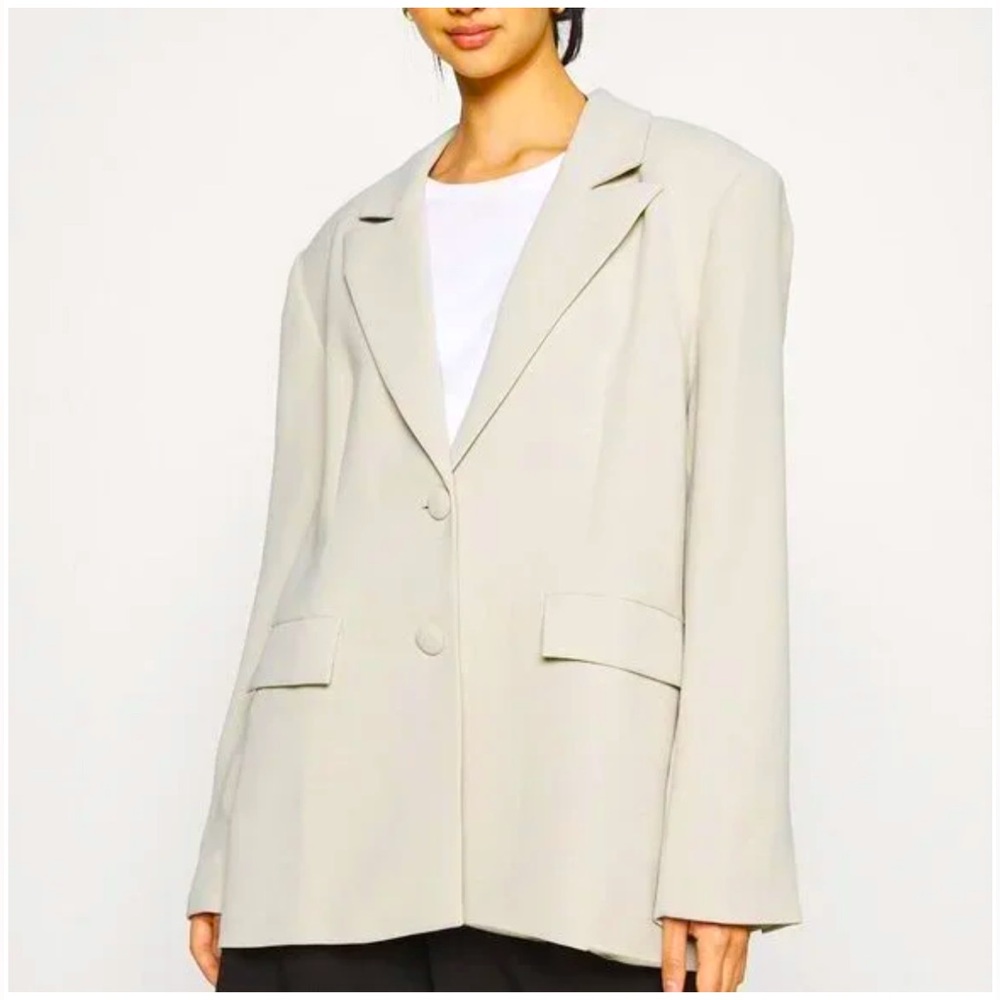Good American Drapey Oversized Blazer Peyote Size 3/4 L/XL